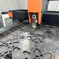 انواع درب  سی ان سی cnc با رنگ کوره و پلی ارتان