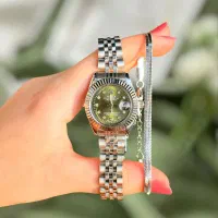 ساعت رولکس زنانه صفحه رنگی ROLEX (حراج روز دختر)|ساعت|تبریز, |دیوار