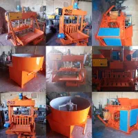 انواع ماشینهای ساختمان مخلوط کن بلوک و جدول زن|ماشین‌آلات صنعتی|اصفهان, شهرک کوثر|دیوار