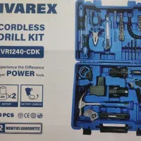 دریل و پیچ گوشتی شارژی ۴۰ پارچه