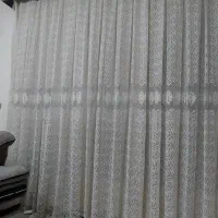 پرده پذیرایی با استر همراه کتیبه