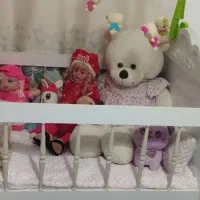 تخت نو نو مناسب سیسمونی با تشک