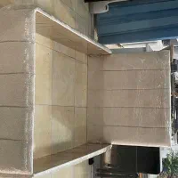 تخت خواب با پارچه تدی