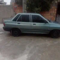 خودرو پراید سبز زیتونی مدل ۸۴