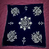 رومیزی مخمل قدیمی ابریشم|پرده، رانر، رومیزی|تهران, ونک|دیوار