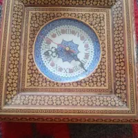 ساعت دیواری خاتم کاری