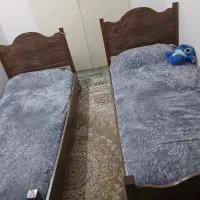تخت تک نفره دو عدد