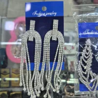 تعدادی گوشواره جواهری / مجلسی/ عروس/ فرمالیته