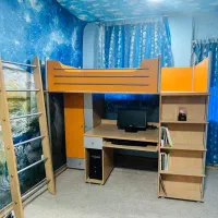 ست mdf سرویس خواب، میز کامپیوتر،کمد لباس،قفسه کتاب|تخت و سرویس خواب|بندر ماهشهر, |دیوار