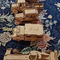 ماکت ماشین چوبی|مجسمه، تندیس، ماکت|کرمان, |دیوار