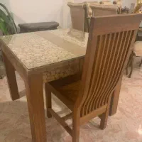 نهار خوری چهار نفره تمام چوب  ،صنایع دستی تایلندی