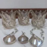 لوستر برنزی(برنجی)|لوستر و چراغ آویز|اراک, |دیوار