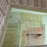 نرده راهپله استیل پلکسی و|مصالح و تجهیزات ساختمان|الشتر, |دیوار