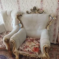 مبل راحتی وشزلونی تمیز دودست|مبلمان خانگی و میز عسلی|اردبیل, |دیوار