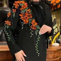 تزئینات لباس/فاخر دوزی/جواهر دوزی/گل مصنوعی