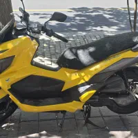 مدل ۴۰۳ رنگ شاد و جوان پسند زرد jt200 برندsym|موتورسیکلت|تهران, افسریه شمالی|دیوار