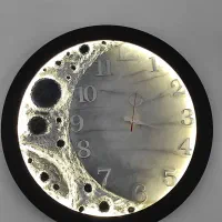 تابلو ماه ساعت|ساعت دیواری و تزئینی|تبریز, |دیوار