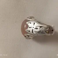 انگشتر عقیق قدیمی بارکاب دست ساز|جواهرات|رضویه, |دیوار