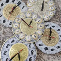 موتور و صفحه ساعت دیواری نو