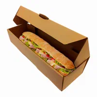 جعبه ساندویچ و برگر ایفولت درجه یک