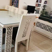 مبل هفت نفره،ست میز نهار خوری هشت نفره و میز وسط|مبلمان خانگی و میز عسلی|شیراز, تپه تلویزیون|دیوار