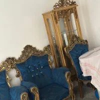 مبل ۸نفره با بوفه|مبلمان خانگی و میز عسلی|اسدآباد, |دیوار