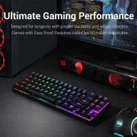 صفحه کلید ردراگون مخصوص بازی مدل k599