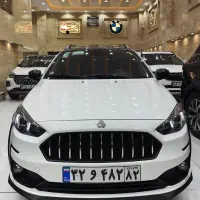 اطلس سفیدمشکی دنده/اتومات با سانروف صفر تحویل روز