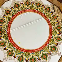 نقاشی روی آینه|آینه|تهران, سید خندان (جلفا)|دیوار