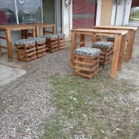 میز صندلی محکم بادوام زیبا