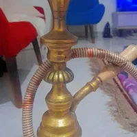 قلیان برنجی با پایه برنجی شیک|کلکسیون و سرگرمی|تهران, افسریه جنوبی|دیوار