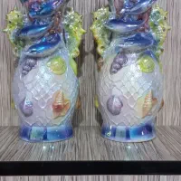 یک جفت گلدان خارجی