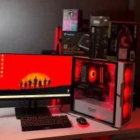 Pc گیمینگ غول نسل ۱۴ کامپیوتر RTX کیس کامپیوتر