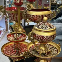 دکوری کرمی و قرمز|صنایع دستی و سایر لوازم تزئینی|اردبیل, |دیوار