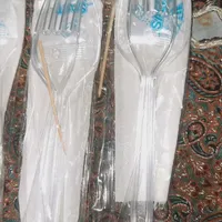 قاشق و چنگال یک بارمصرف|ظروف نگهدارنده، پلاستیکی، یک‌بارمصرف|اهواز, زیتون کارمندی|دیوار