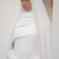 چادر عروس جواهردوزی و مرواریددوزی|لباس|مشهد, حرم مطهر رضوی|دیوار