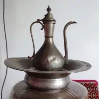 آفتابه لگن بسیار قدیمی|کلکسیون اشیاء عتیقه|تالش, هشتپر|دیوار