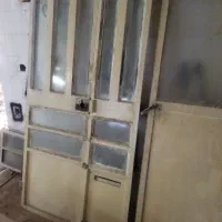 درب دولنگه وپنجره