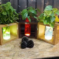 چراغ چهارضلعی|لامپ و چراغ|نیشابور, شهرک فرهنگیان|دیوار