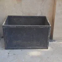 سطل فلزی زباله آپارتمانی ورق پانچی محکم