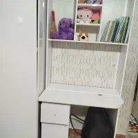 کتابخانه و میز تحریر