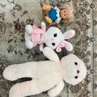 عروسک خرس وخرگوش|اسباببازی بچه|تهران, تهرانپارس غربی|دیوار