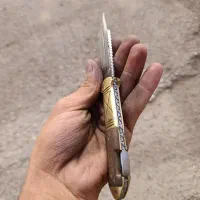 چاقو دستساز قدیمی زنجانی|کوهنوردی و کمپینگ|سیرجان, |دیوار