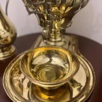 سماور زغالی برنجی