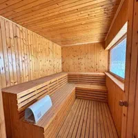 روف گاردن نما تراس چوب ترموود و چوب پلاست