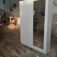 جاکفشی ایستاده آیینه دار درب ریلی (ارسال رایگان)|جاکفشی، کمد، دراور|تهران, بازار|دیوار