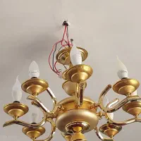 یک جفت لوستر|لوستر و چراغ آویز|کرمانشاه, |دیوار