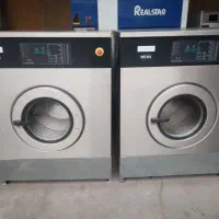 خشک شویی۱۲کیلو لباسشویی۴۰ دیگ بخار