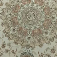 2تخته فرش کاشان 9متری 700شانه 1400تراکم بسیار تمیز