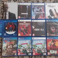 Pes Fifa Dead Spider Evil W2K UFC Hitman دستهps4&5